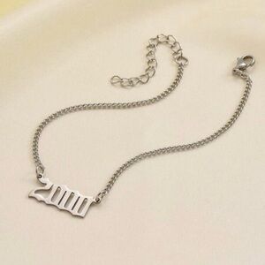 Silver and Gold Zodiac Roman Numeral Pendant Necklace - Women Jewelry